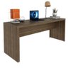 Escrivaninha Mesa para Escritório e Home Office 180cm Me4185 Tecnomobili Nogal - 2