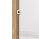 Ver imagem 4 de Cômoda Lys 3 Gavetas 100% MDF Pés de Metal 80 cm X 45 cm Tauari - Telinha Rattan