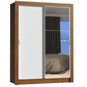 Ver imagem 3 de Guarda-roupa Solteiro Madesa Dallas Plus 2 Portas de Correr com Espelho 4 Gavetas