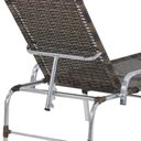 Ver imagem 4 de 2 Cadeiras Espreguiçadeiras e Mesa Confortável para Piscina Argila