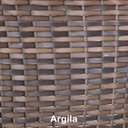 Ver imagem 3 de 2 Cadeiras Espreguiçadeiras e Mesa Confortável para Piscina Argila