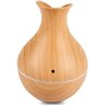 Umidificador Purificador De Ar Aromatizador 130 ml Botão Touch Ultrassónico CONE (Marrom Claro) - 2