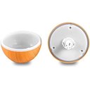 Ver imagem 4 de Umidificador Purificador De Ar Aromatizador 130 ml Botão Touch Ultrassónico CONE (Marrom Claro)