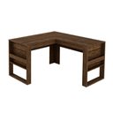 Ver imagem 5 de Mesa Escritório De Canto Multimóveis Cr25042 Nogal