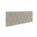 Ver imagem 5 de Cabeceira Leticia P/ Cama Box King 1,95:bege