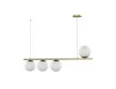 Ver imagem 1 de Pendente Lustre Luminária Globo de Vidro