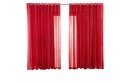 Ver imagem 1 de Cortina Sala Quarto Voal Liso Delicate 600x2,20 Transparente:vermelho