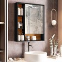 Ver imagem 1 de Armário Suspenso Espelheira 1 Porta com Espelho Olimpia Rede Móveis