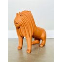 Ver imagem 3 de Escultura em Cerâmica Leão de Nuca. Artesanal, Produzido Pela Família do Mestre Nuca