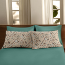 Ver imagem 1 de Jogo Lençol Queen Malha Confort 2 Fronhas Estampadas + 2 Fronhas Lisas Toque Macio Fio 30/1 Penteado