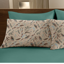 Ver imagem 5 de Jogo Lençol Queen Malha Confort 2 Fronhas Estampadas + 2 Fronhas Lisas Toque Macio Fio 30/1 Penteado