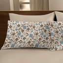 Ver imagem 2 de Jogo Lençol Queen Malha Confort 2 Fronhas Estampadas + 2 Fronhas Lisas Toque Macio Fio 30/1 Penteado