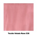 Ver imagem 5 de Sofá 4 Lugares Retrátil e Reclinável 2,5m Miami Jc Veludo Rose 538 JC Estofados Sofa Retratil Miami