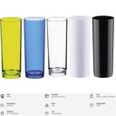 Ver imagem 2 de Conjunto 5 Copos Long Drink Gin Eventos Festas 330ml Boccati Cor:branco