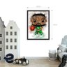 Desenho Jogador Basketball Kyrie Irving Quadro Decorativo - 2