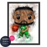 Desenho Jogador Basketball Kyrie Irving Quadro Decorativo - 1