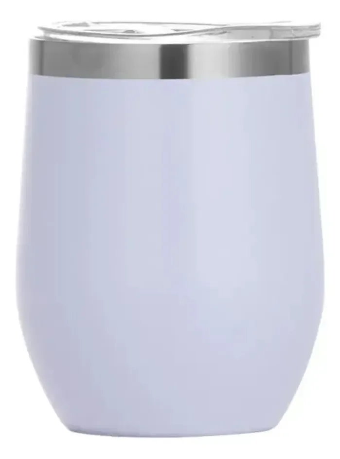 Copo Térmico Beer Pints com Tampa 360ml:branco - 1