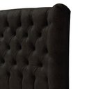 Ver imagem 3 de Cabeceira Queen Everest P02 160cm para Cama Box Suede - Doce Sonho Móveis Preto