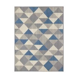 Tapete Renaissance Verona 83 Grafite-Azul 0,50X0,80M - J Serrano - 1