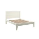 Ver imagem 2 de Cama Casal 140cm em Madeira Maciça Topazio Branco/Lavado