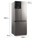Ver imagem 7 de Geladeira Electrolux Im7s 480 Litros 3 Portas Inverter Frost Free - 220v