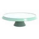 Ver imagem 2 de Porta Bolo 25cm Verde Menta com Cúpula e Pé Bubble Crippa Tortas Doces Boleira