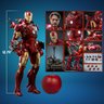 Figura Homem de Ferro Mark Iii 2.0 Diecast Collector Edition - Marvel - Sixth Scale - Hot Toys - 13