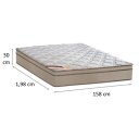 Ver imagem 3 de Colchão Queen Castor Size Mola Revolution Tecnopedic One Face 1,58 X 1,98 X 0,30 (62381)