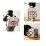 MOCHILA BOLSA PET ROSA TRANSPORTE GATO CACHORRO ASTRONAUTA CAPSULA TRANSPARENTE COM TAPETE - 2