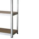Ver imagem 2 de Estante 332699 5 Prateleiras Aço e MDF Cinza Worker