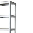 Ver imagem 5 de Estante 332699 5 Prateleiras Aço e MDF Cinza Worker