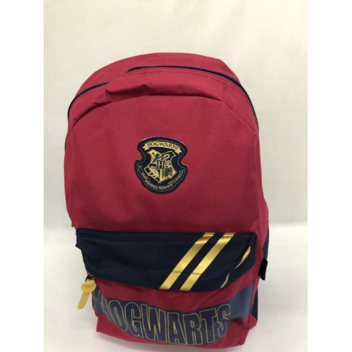 MOCHILA HARRY POTTER HOGWARTS VERMELHA Luxcel