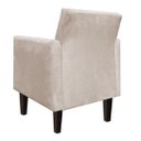 Ver imagem 3 de Poltrona Jade Bege Slk Decor