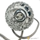 Ver imagem 6 de Lustre Pendente Cristal Pingente Redondo Bolinha Soquete G9 Vidro Cromado