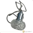 Ver imagem 7 de Lustre Pendente Cristal Pingente Redondo Bolinha Soquete G9 Vidro Cromado