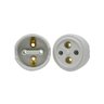 Tomada Externa Polarizada, Porcelana, 30a/0~380v 2 Polos, Cor Branco, (1un) - 1