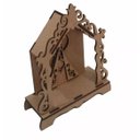 Ver imagem 2 de Kit Com 20 Oratório Capela Nossa Senhora Pequeno Mdf Santo Make Laser OR_10