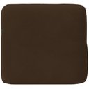 Ver imagem 4 de Kit 02 Poltronas Decorativas para Sala de Estar Fixa Living Peônia K01 Veludo Marrom