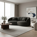 Ver imagem 7 de Sofá Sala Nuvem 190 cm Conforto Premium Decorativo Orgânico:Cinza Carvão