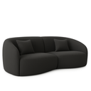 Ver imagem 1 de Sofá Sala Nuvem 190 cm Conforto Premium Decorativo Orgânico:Cinza Carvão