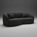 Ver imagem 6 de Sofá Sala Nuvem 190 cm Conforto Premium Decorativo Orgânico:Cinza Carvão