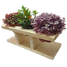 Suporte Horizontal de Mesa para Plantas em Pinus - 1