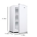 Ver imagem 3 de Freezer Vertical Eos 66 Litros Ecogelo Slim Efv70 110v