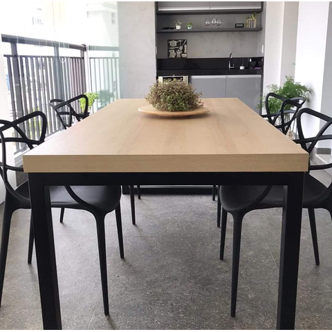 Mesa de Jantar Estilo/modelo Industrial (1,80x90)