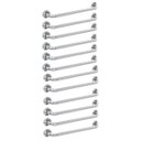 Ver imagem 1 de Alça de Apoio Barra Inox 50cm Kit 12 Unidades Idoso Cadeirante Deficiente Acessibilidade Corrimao Ba