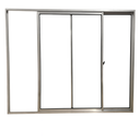 Ver imagem 3 de Vitrô 2 Folhas de Correr Aluminio Brilhante 1,00x1,00