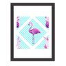Quadro Decorativo Flamingo Tropical Moderno - 1