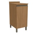 Ver imagem 1 de Armário de Cozinha Balcão 40cm 1 Porta com Tampo e Pés Maxxi Canela Kappesberg