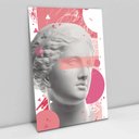 Ver imagem 1 de Quadro Decorativo em Canvas Grego Arte TaColado Moldura Flutuante 4,5cm Freijó 120 x 80cm