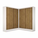 Ver imagem 2 de Closet Casal Duplo Belém 4 Portas 4 Gavetas Carioca Móveis